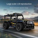 MidnightPhantom™ Black Edition Supercar - 1630 pcs