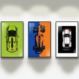 UltraDisplay™ Wallboard for Lego Porsche & Bugatti