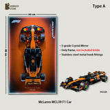 Display frame For LEGO® Technic™ 42228 McLaren MCL39 F1® Car